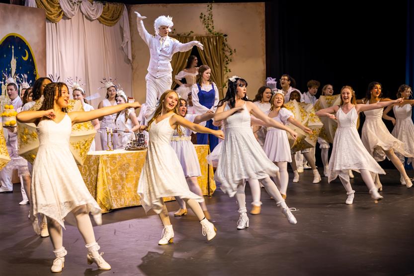 Centennial High students perform onstage